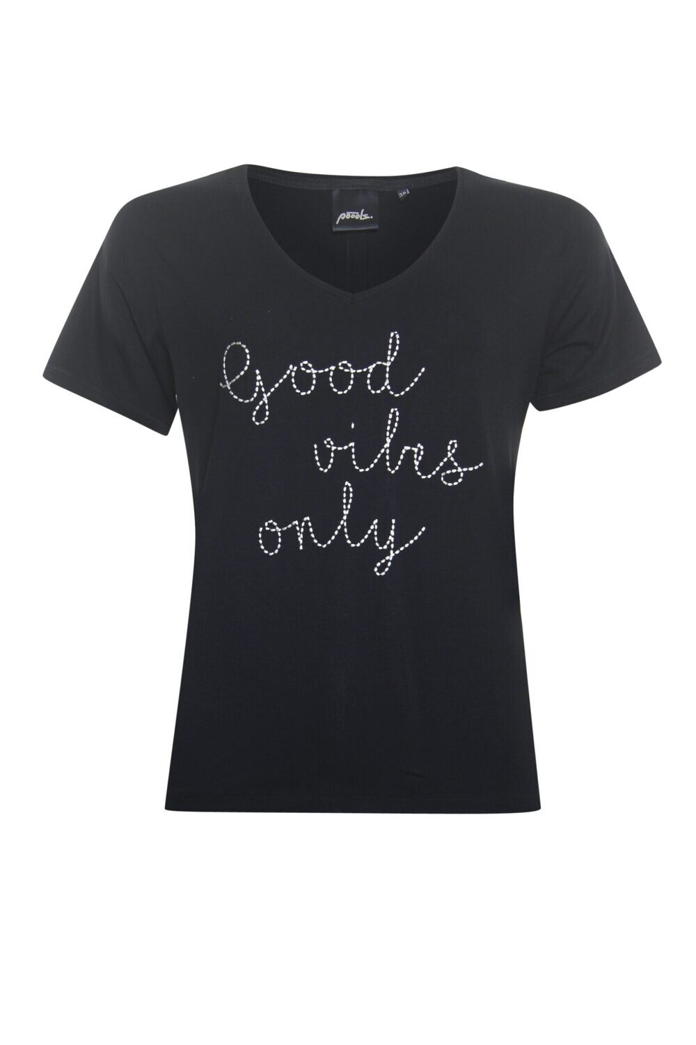 Poools T-shirt zwart 313174