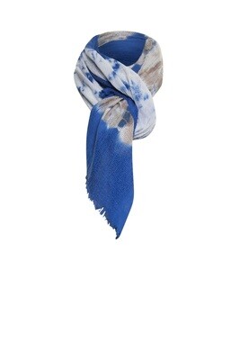 Poools shawl blauw 313303
