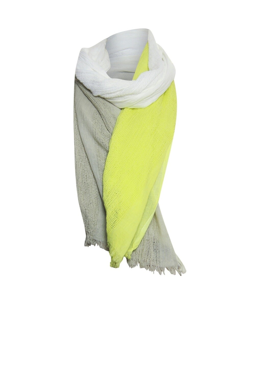 Poools shawl geel 313304