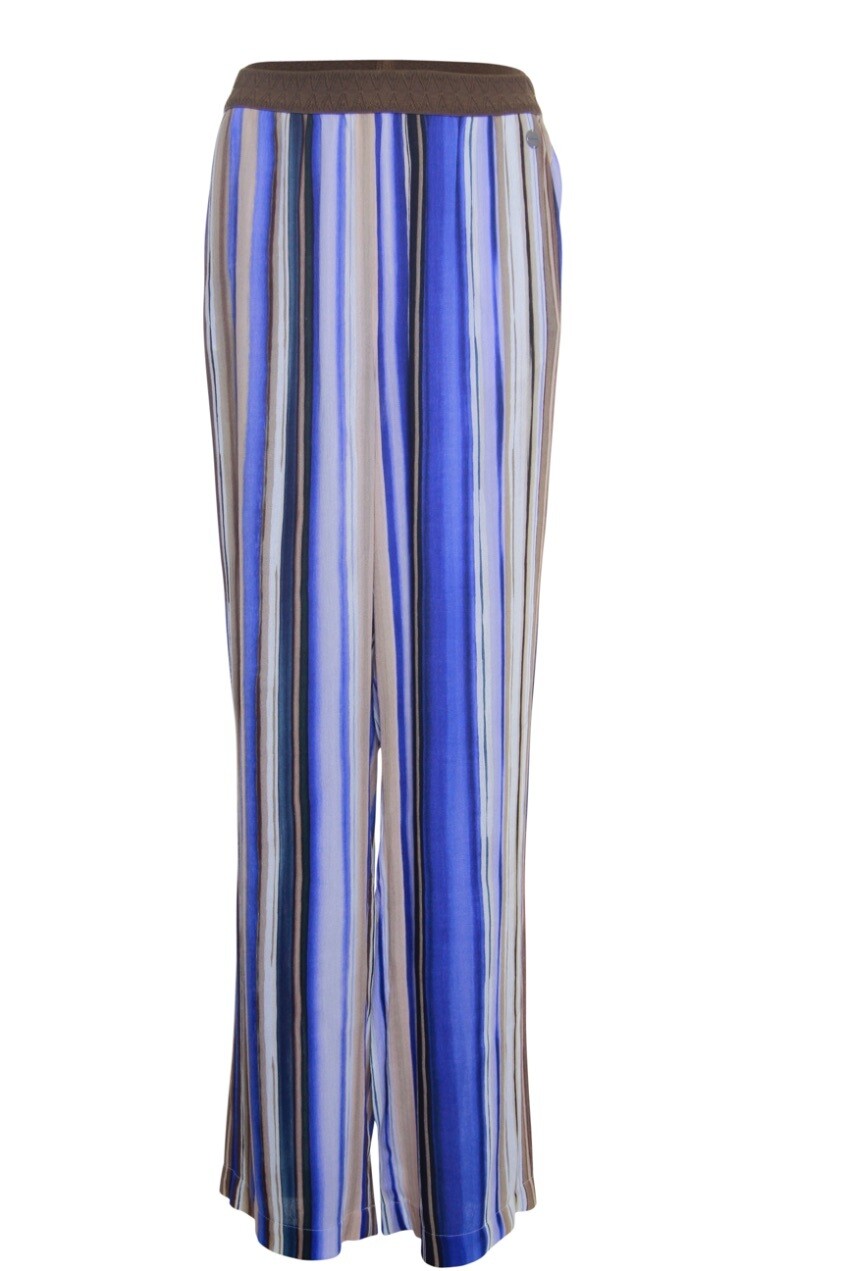 Another Woman broek straight leg kobalt 312141