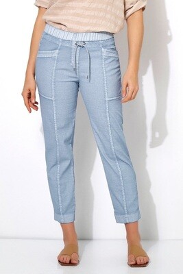 Toni sue jogpants tinto 7/8 blauw 1805-33-27-24 Toni sue jogpants tinto 7/8 blauw 1805-33-27-24