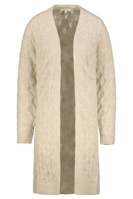 Garcia vest soft knit zand I30052