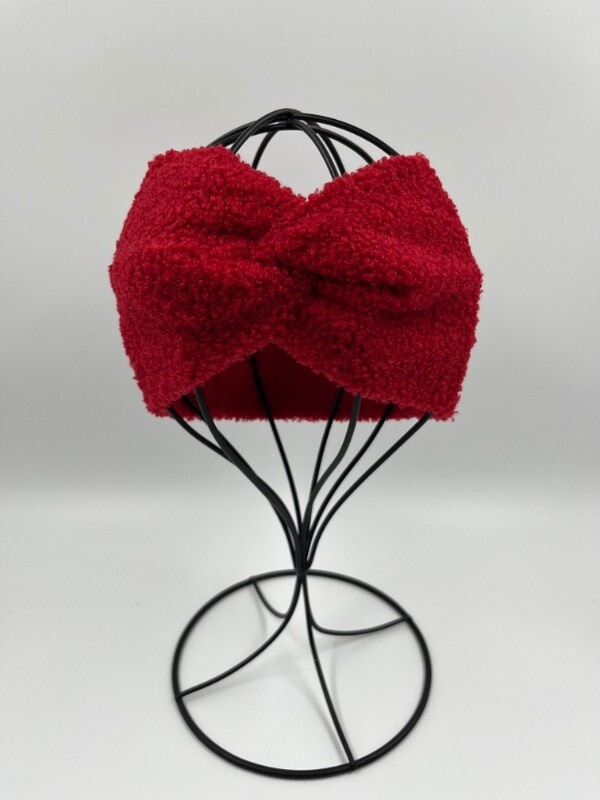 House of Smits hoofdband boucle rood hos-9903