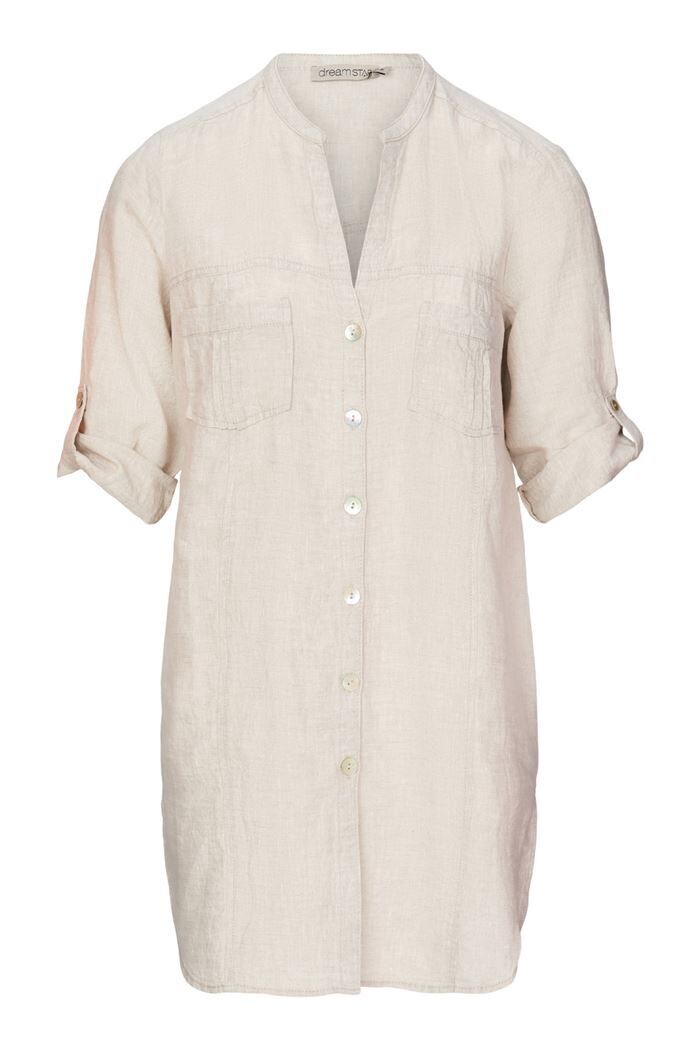 Dreamstar blouse linnen naturel plenno, Size: 38
