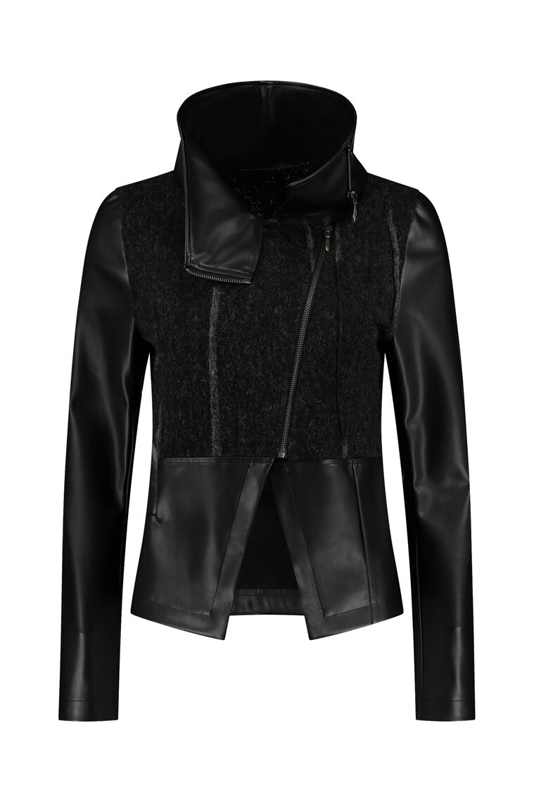 Elsewhere jasje duostof zwart 20160 gigi jacket, Size: M