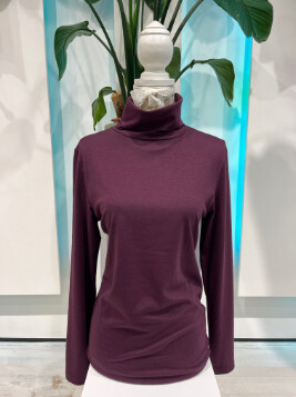 House of Smits pully tee aubergine xk32000, Size: M