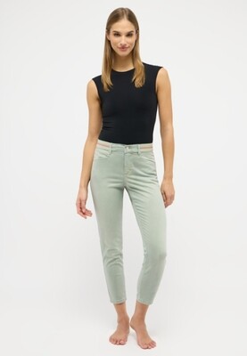 Angels jeans broek 7/8 colordenim groen Ornella sporty 332