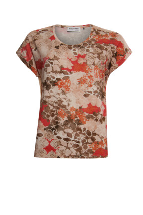 Another Woman T-shirt print koraal 412113