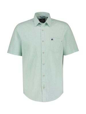 Lerros Shirt linnen turquoise 2442010