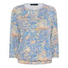 Micha blouson floral print blauw 174-156