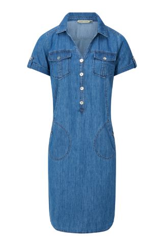 Dreamstar jurk light denim jeans dori