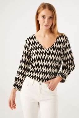 Garcia blouse shirt zwart o40033