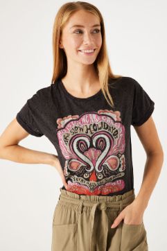 Garcia T-shirt km antraciet o40004