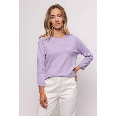 Poools trui 3/4m lila 413106 Poools trui 3/4m lila 413106