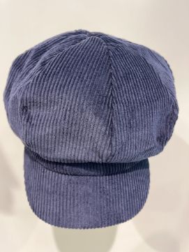 House of Smits baret corduroy marine hos-32225