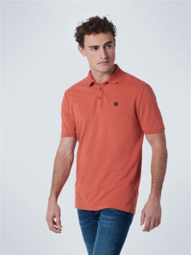 No Excess Polo Pique zalm 19380201sn