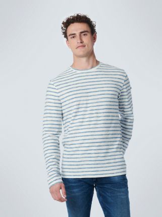 No Excess Long sleeve blauw 19140201