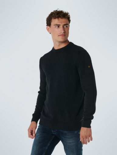 No Excess Pullover washed zwart 17210809