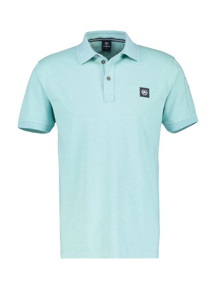 Lerros Polo washed turquoise 2433207
