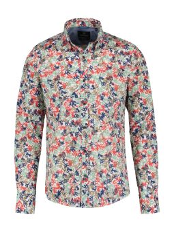 Lerros Shirt print koraal 2421406