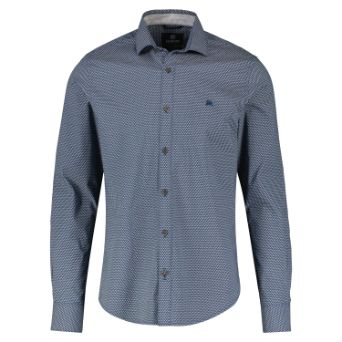 Lerros Shirt print marine 23n1343