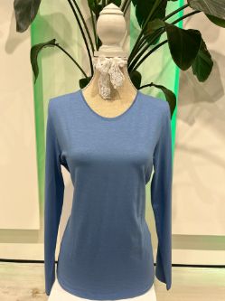 House of Smits T-shirt lm modal rafblauw xk31710 House of Smits T-shirt lm modal rafblauw xk31710