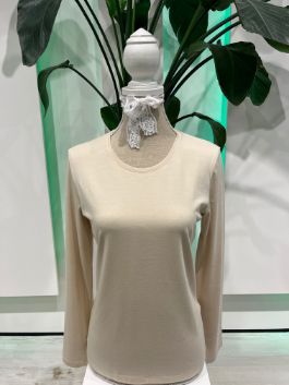 House of Smits T-shirt lm modal offwhite xk31710