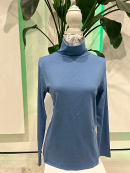 House of Smits Pully tee modal rafblauw xk31910