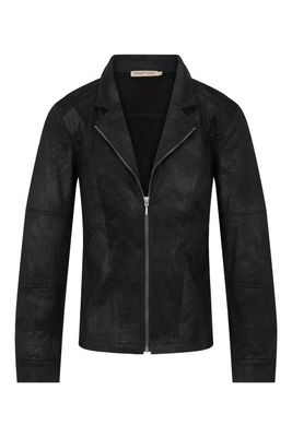 Dreamstar jasje vintage faux leather zwart montana Dreamstar jasje vintage faux leather zwart montana