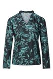 Dreamstar blouson flower lurex petrol xanne