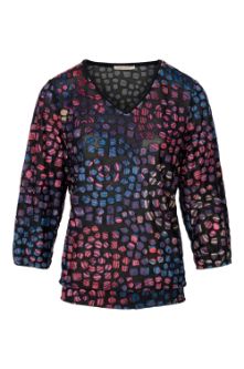 Dreamstar blouson flock bordeaux flock
