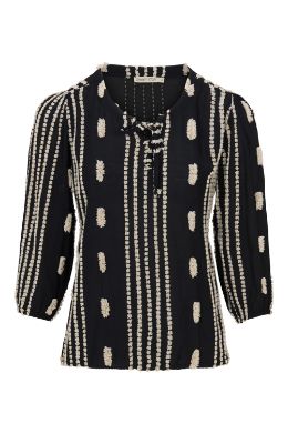 Dreamstar blousetop stip zwart camille