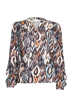 Another Woman blouse print roest 432103