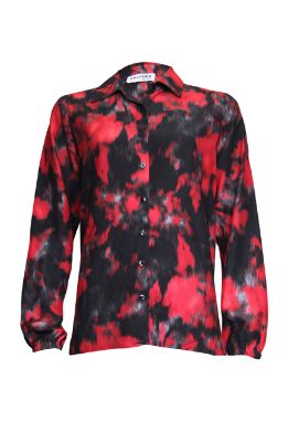 Another Woman blouse print rood 432223