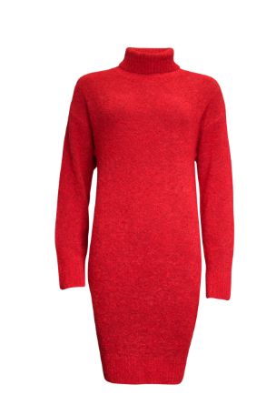 Another Woman gebreide jurk rood 432247
