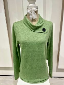 House of Smits Trui soft knit lime k51223