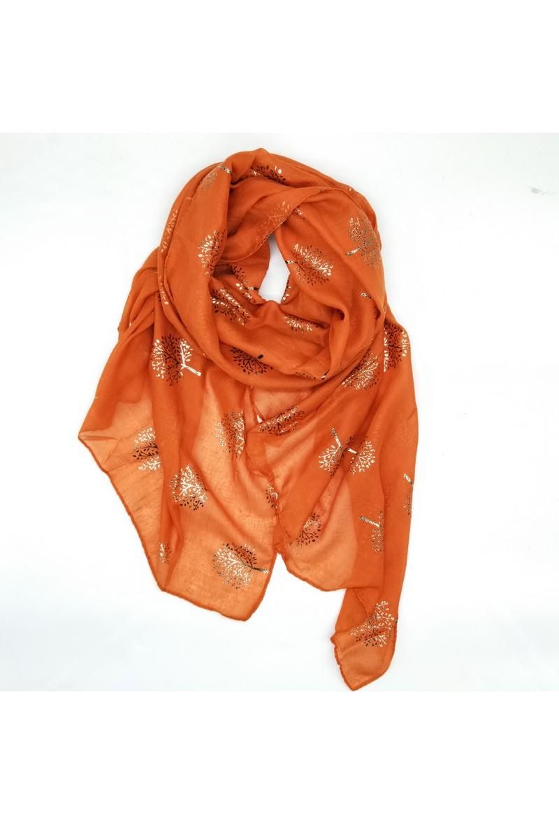 House of Smits shawl tree oranje ewch-2056