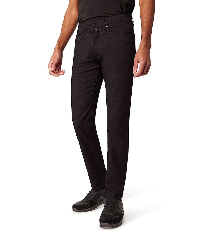 Pierre Cardin Broek visgraat melee antraciet 1050.