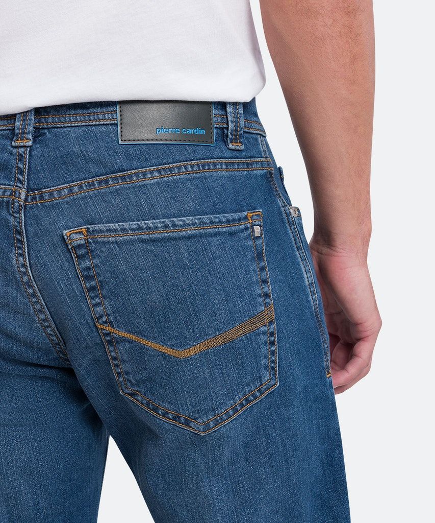 Pierre Cardin jeans stonewash med dark stone 8037.