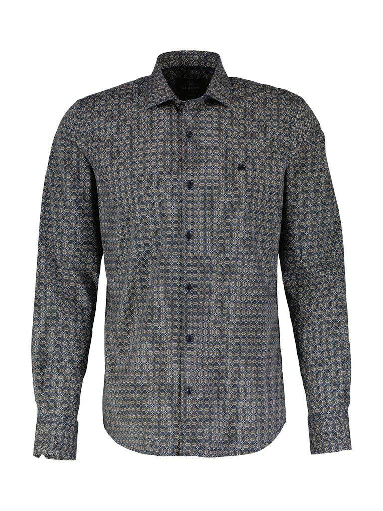 Lerros Shirt klaver okergeel 2491362