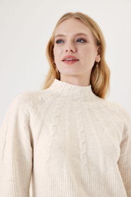 Garcia trui turtleneck zand j30243 Garcia trui turtleneck zand j30243
