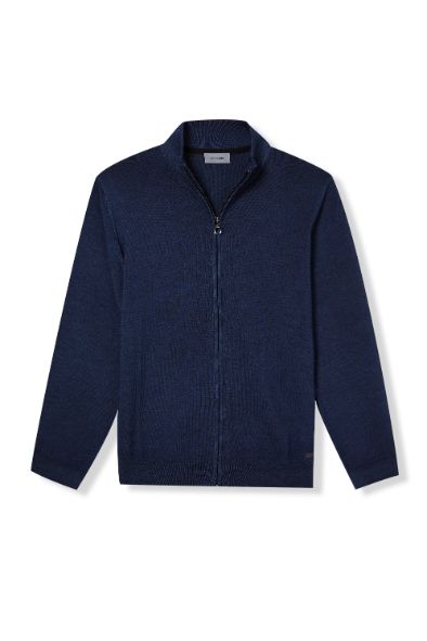 Pierre Cardin Merino Pullover RH blauw 5037.
