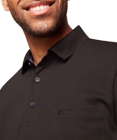 Pierre Cardin Polo LM zwart 3005.