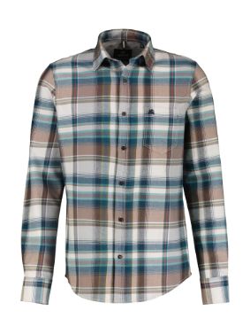 Lerros Flanel Check taupe 24N1070