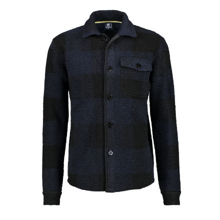 Lerros Overshirt fleece antraciet 2194542