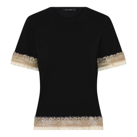 Micha T-shirt goud sierrand zwart 175-145