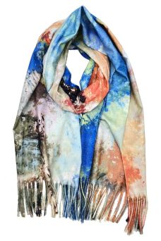 House of Smits Shawl blauw efba1527