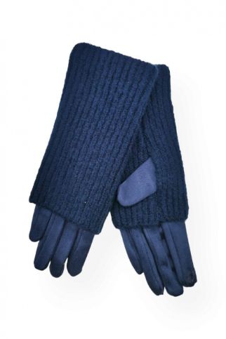 House of Smits handschoenen suedine marine efst311