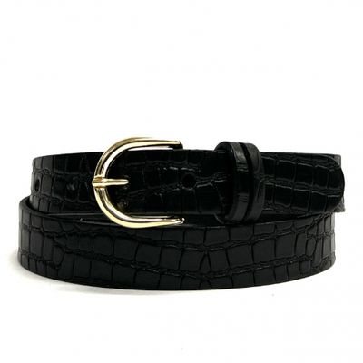 House of Smits riem 3cm print zwart j30965 House of Smits riem 3cm print zwart j30965