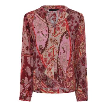 Micha Blouse print bordeaux 175-155